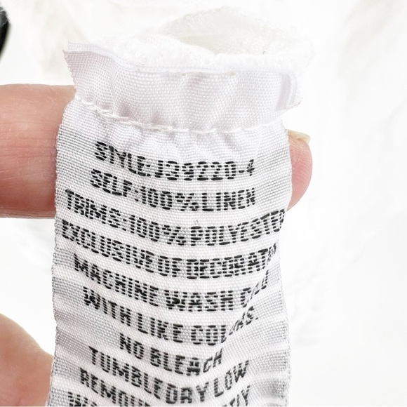 ✅JOHNNY WAS HEAVILY NEUTRAL EMBROIDERED DRESS SHIFT TUNIC BOHO SMALL MEDIUM $289 - Picture 4 of 5